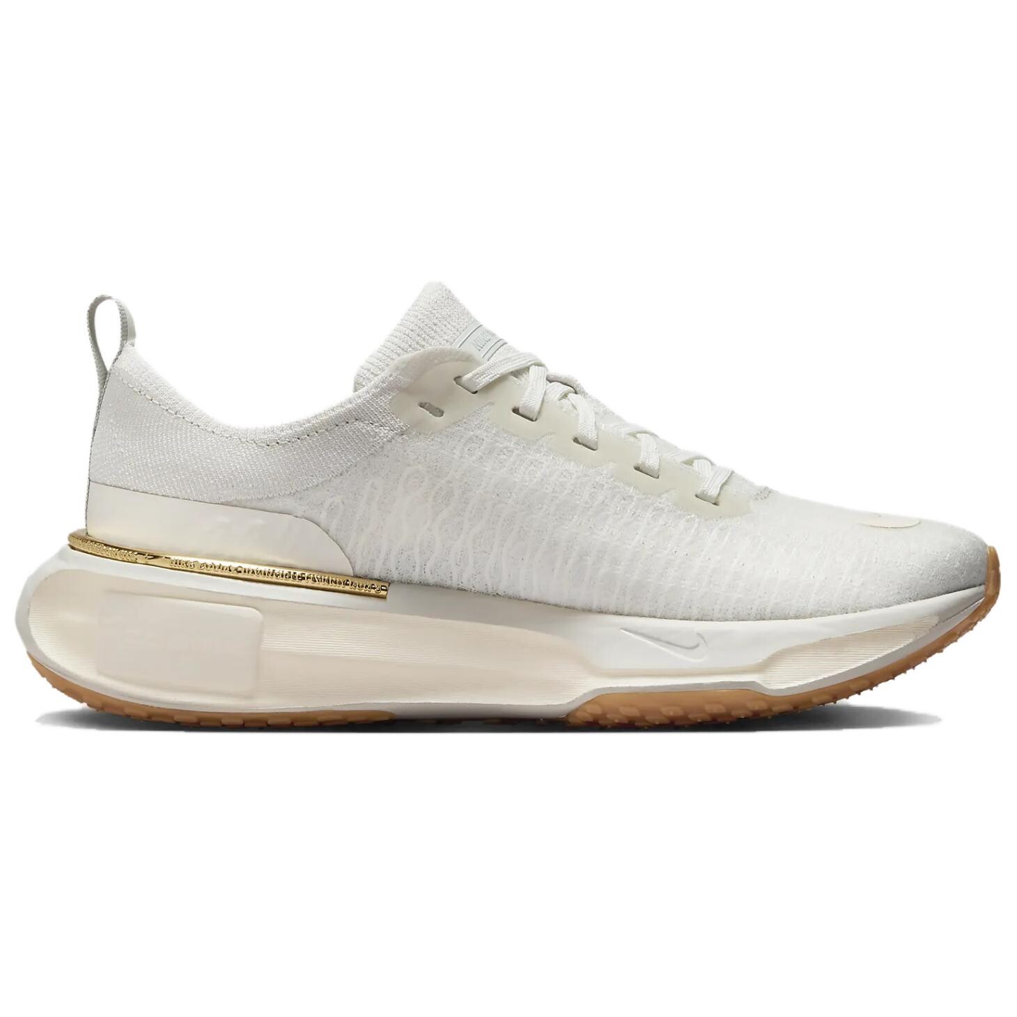 Кроссовки для бега Nike Invincible Run 3 с низким верхом, белый/бежевый — фото 2
