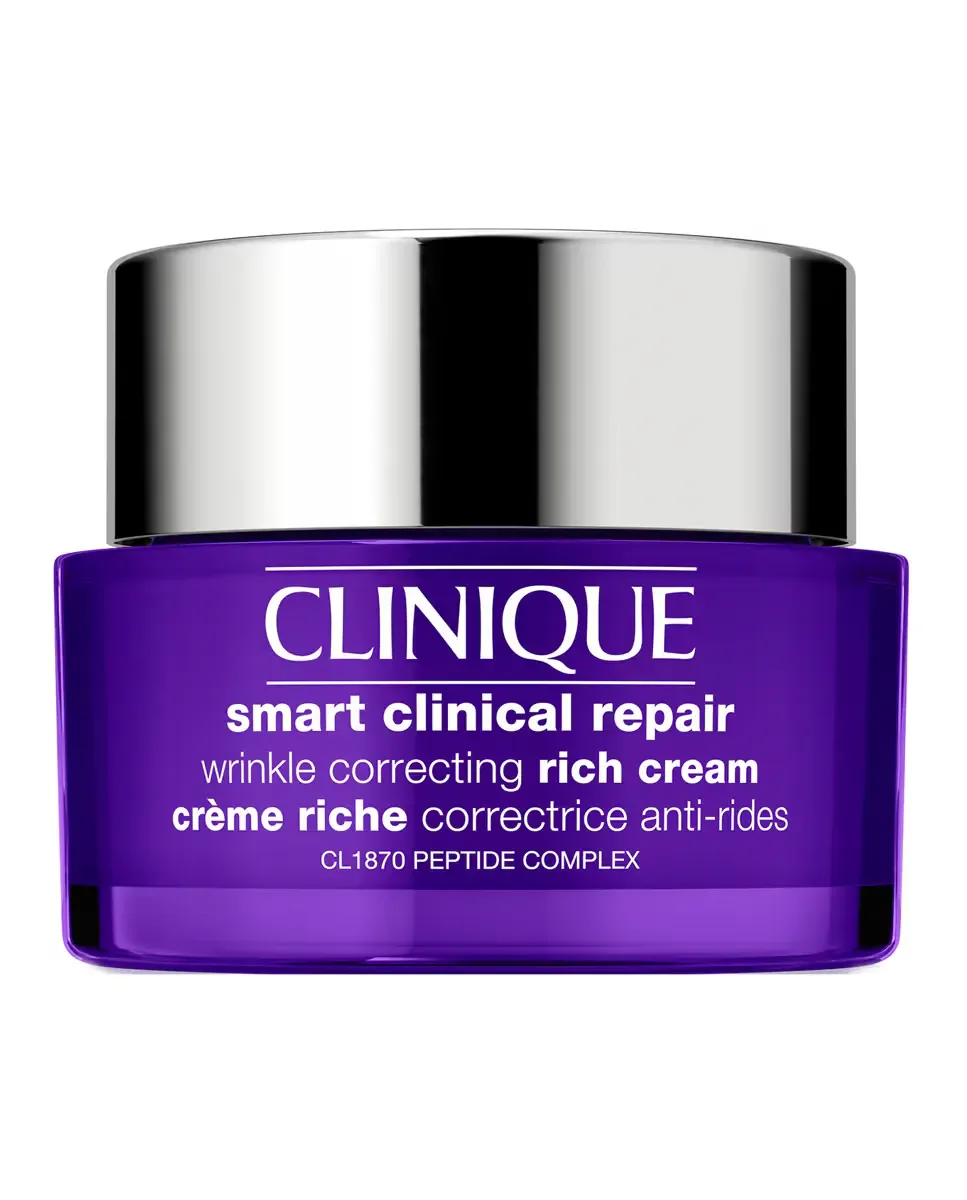 Крем для лица Clinique — Увлажняющий против морщин Wrinkle Correcting Rich Cream Smart Clinical Repair для сухой, 50 мл