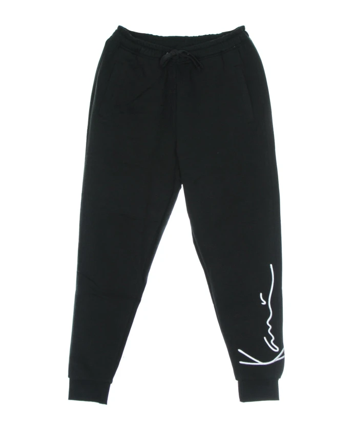 

Черные флисовые спортивные штаны Karl Kani, черный