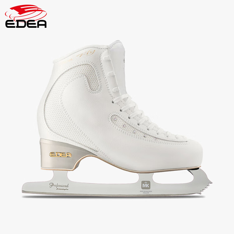 

EDEA Коньки для фигурного катания Ice Fly Seven-Star, белые, версия C Standard + лезвия MK Professional Intermediate, размер 31.5