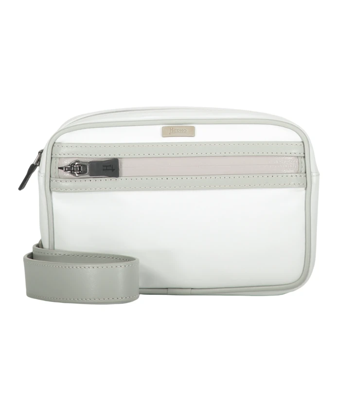 

Поясная сумка с логотипом и съемным ремешком. Herno, белый