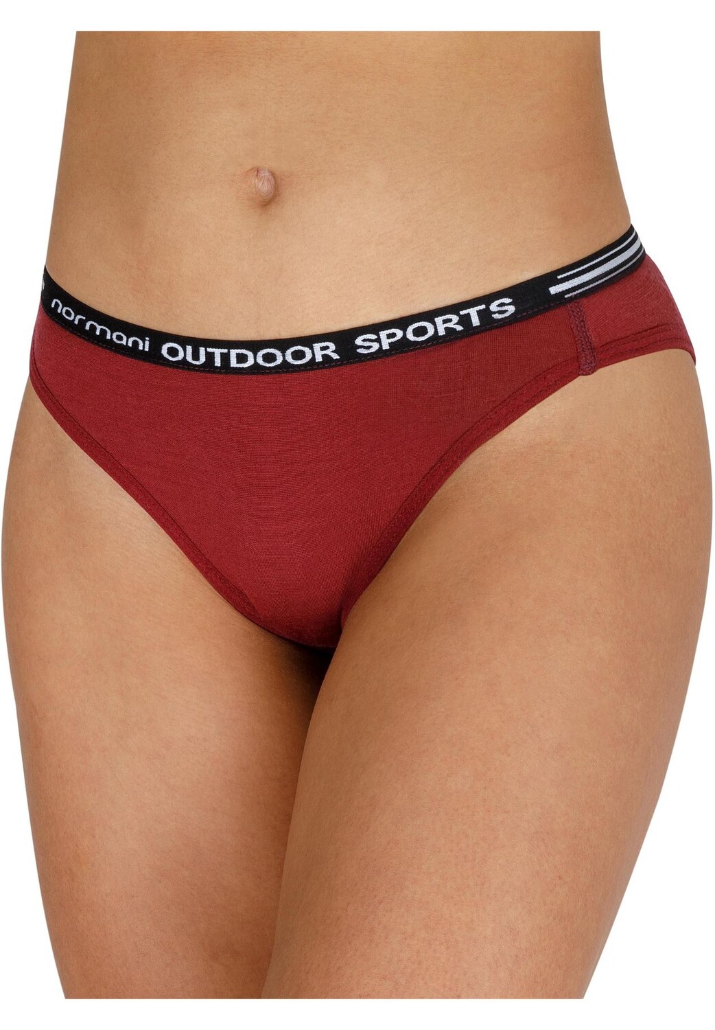 

Женские трусы из мериносовой ткани Mildura normani, красный