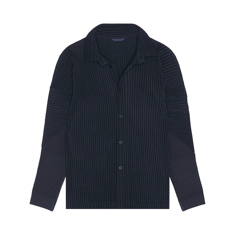 

Рубашка Homme Plissé Issey Miyake MC November Shirt Midnight Blue, синий