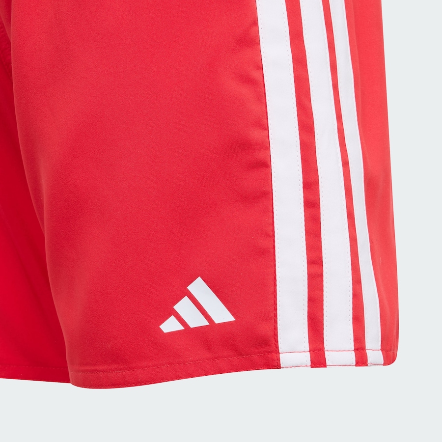 Спортивный купальник ADIDAS SPORTSWEAR 3-Stripes Swim Shorts, красный — фото 3