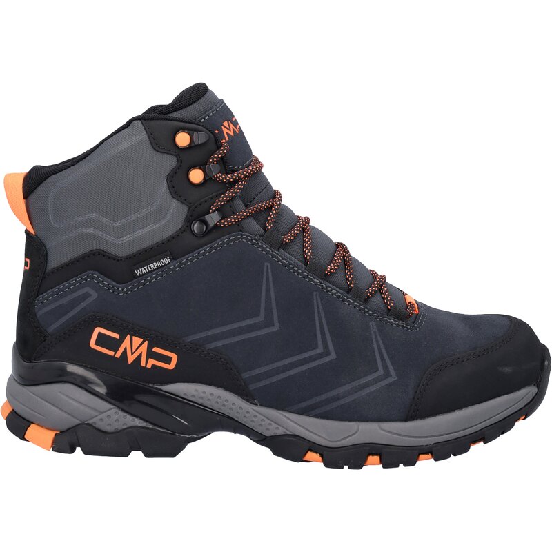 

Трекинговые ботинки melnick mid trekking shoes wp Cmp, цвет b.blue-flamingo fluo