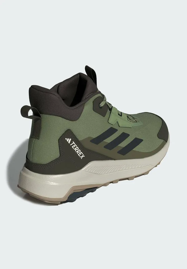 Походные ботинки terrex anylander средней высоты Adidas Terrex, Tent Green/Core Black/Olive Strata — фото 4