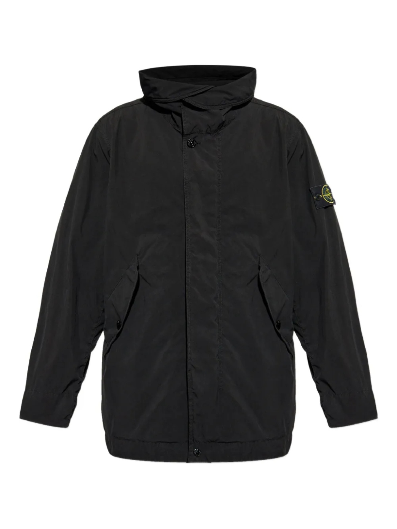 

Парка с капюшоном Stone Island, черный