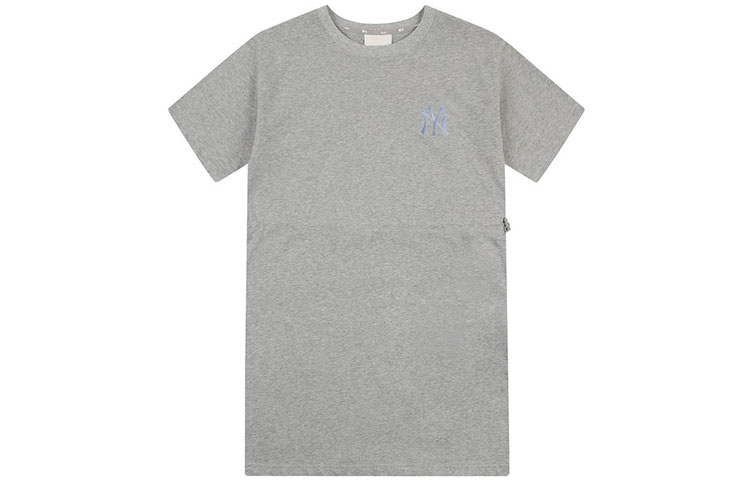 

Женское серое платье с коротким рукавом MLB, серый