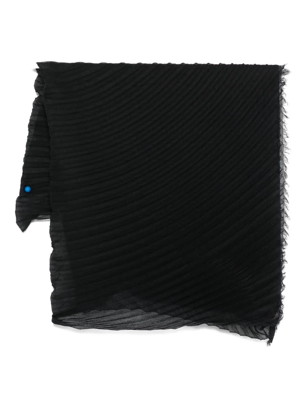 

Плиссированный шарф Issey Miyake, черный