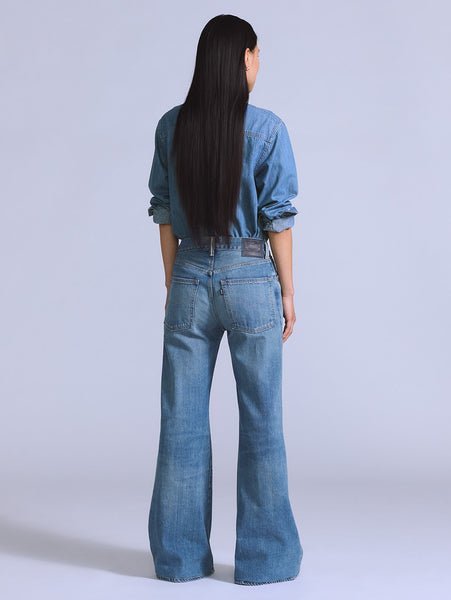 Джинсы BLUETAB CARVE Relaxed, цвет индиго, средний размер, произведено в Японии. Levi'S, Medium Indigo - Worn In — фото 4