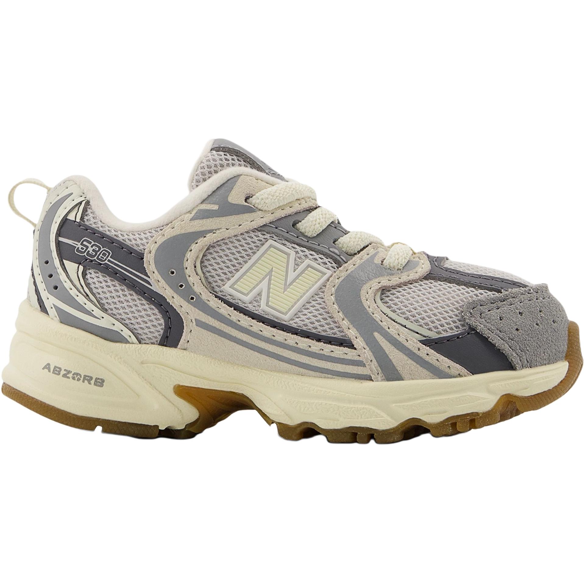 Кроссовки NB 530 Low top беговые серые детские New Balance, серый — фото 3