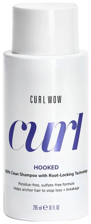 Color WOW Curl Hooked Clean Shampoo, очищающий шампунь для вьющихся волос, 295 мл Inna Marka — фото 2