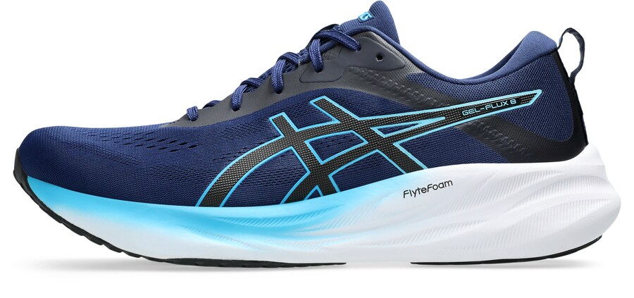 

Кроссовки для бега ASICS, цвет Navy/Aqua