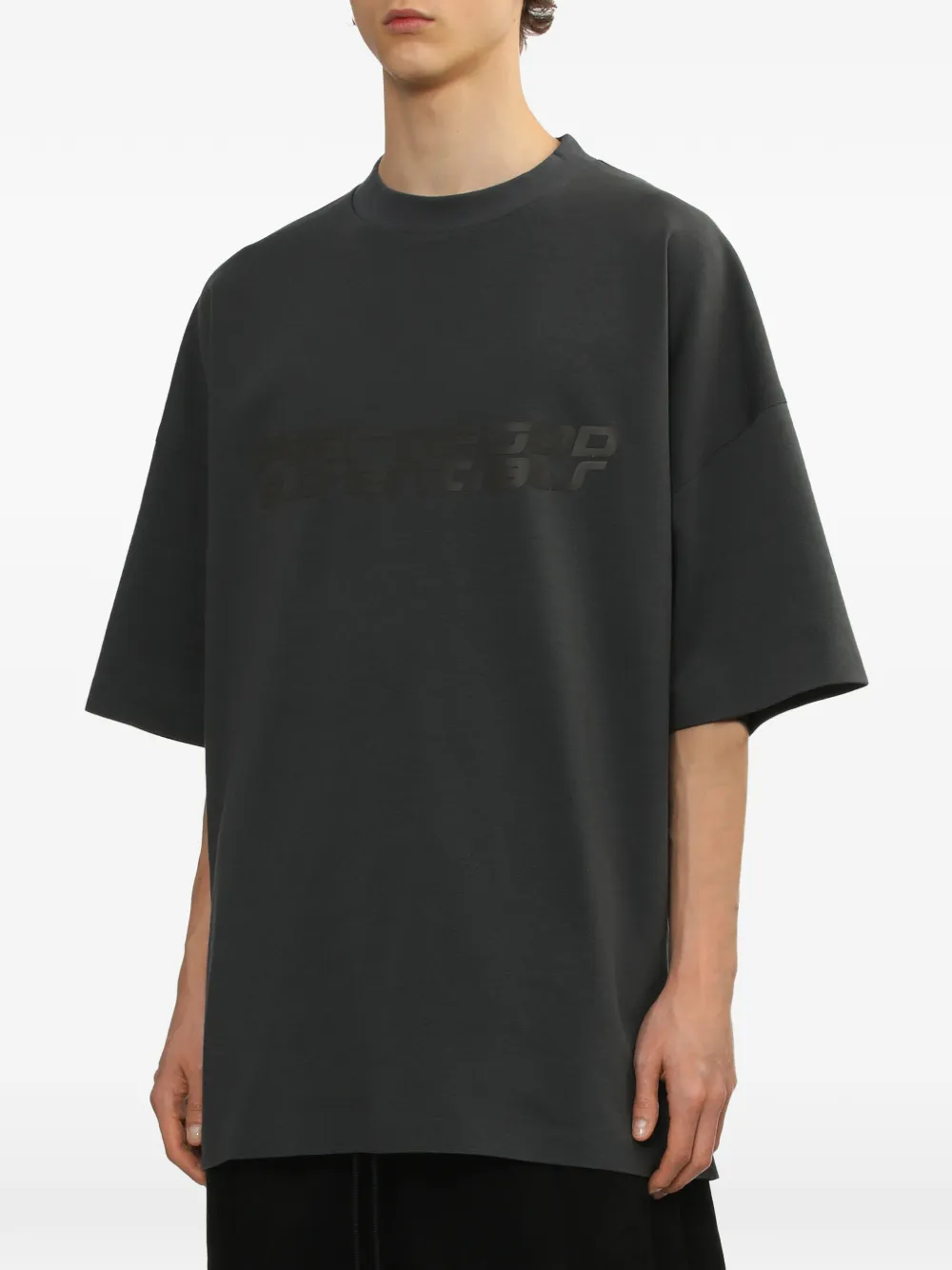 Футболка Fear of God Essentials Ponte 90s, серый — фото 4
