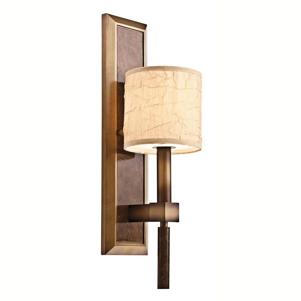 

Настенный светильник Sky, бронза и сатинированное стекло, 1 лампочка Elstead Lighting