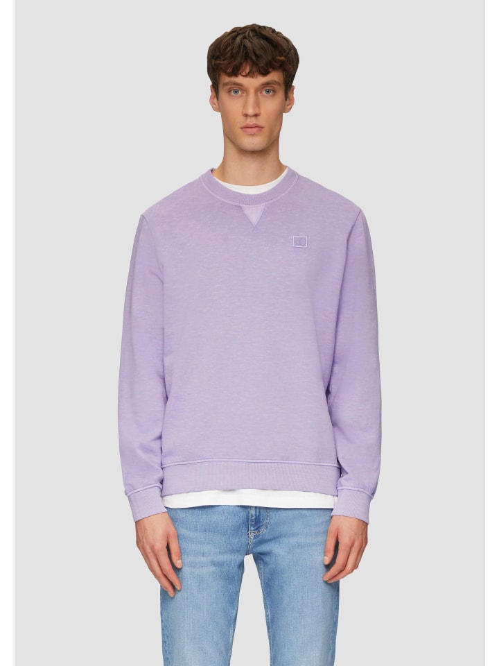 

Толстовка s.Oliver Sweatshirt langarm, фиолетовый