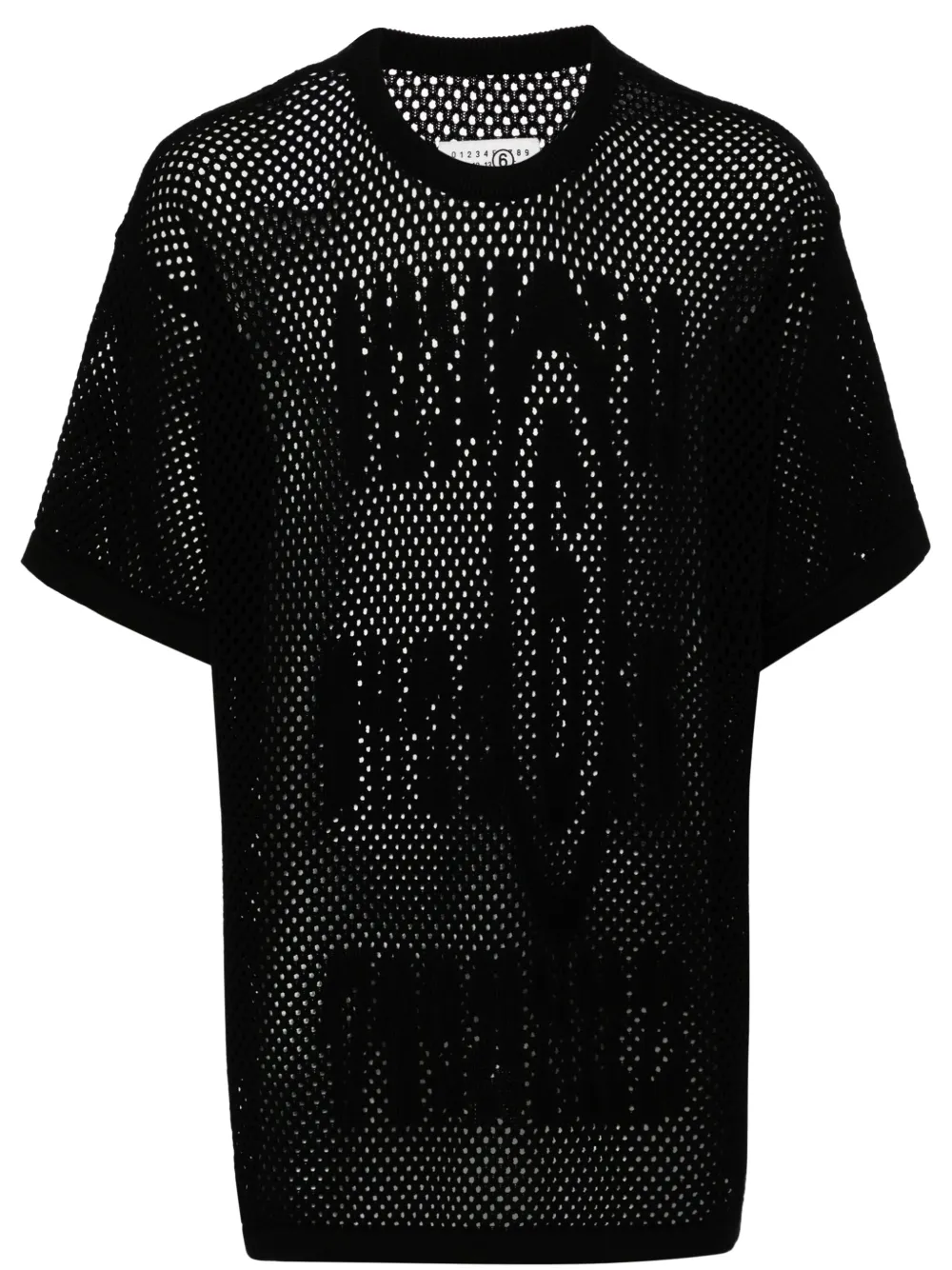 

Джемпер рыхлой вязки MM6 Maison Margiela, черный