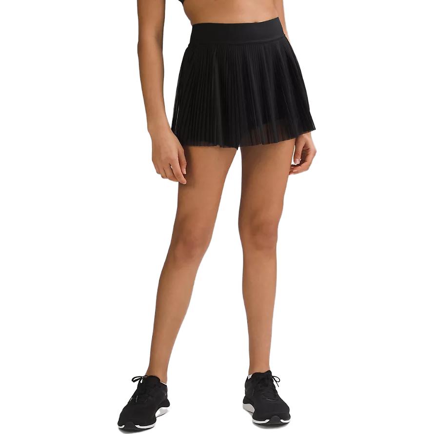 

Повседневная короткая юбка женская Lululemon, черный