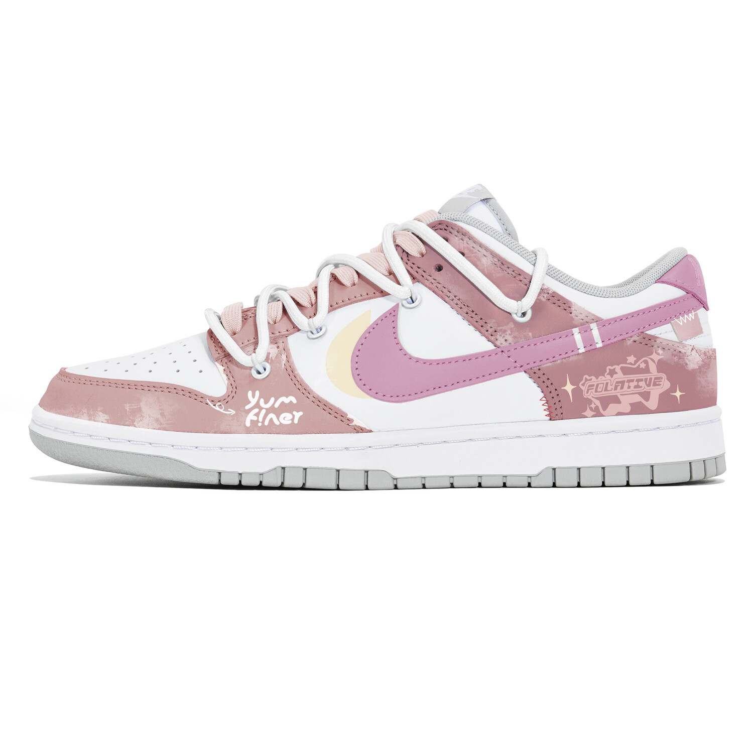 

Кроссовки Nike Dunk Skateboard Shoes Unisex Low-Top Pink, Розовый, Кроссовки Nike Dunk Skateboard Shoes Unisex Low-Top Pink