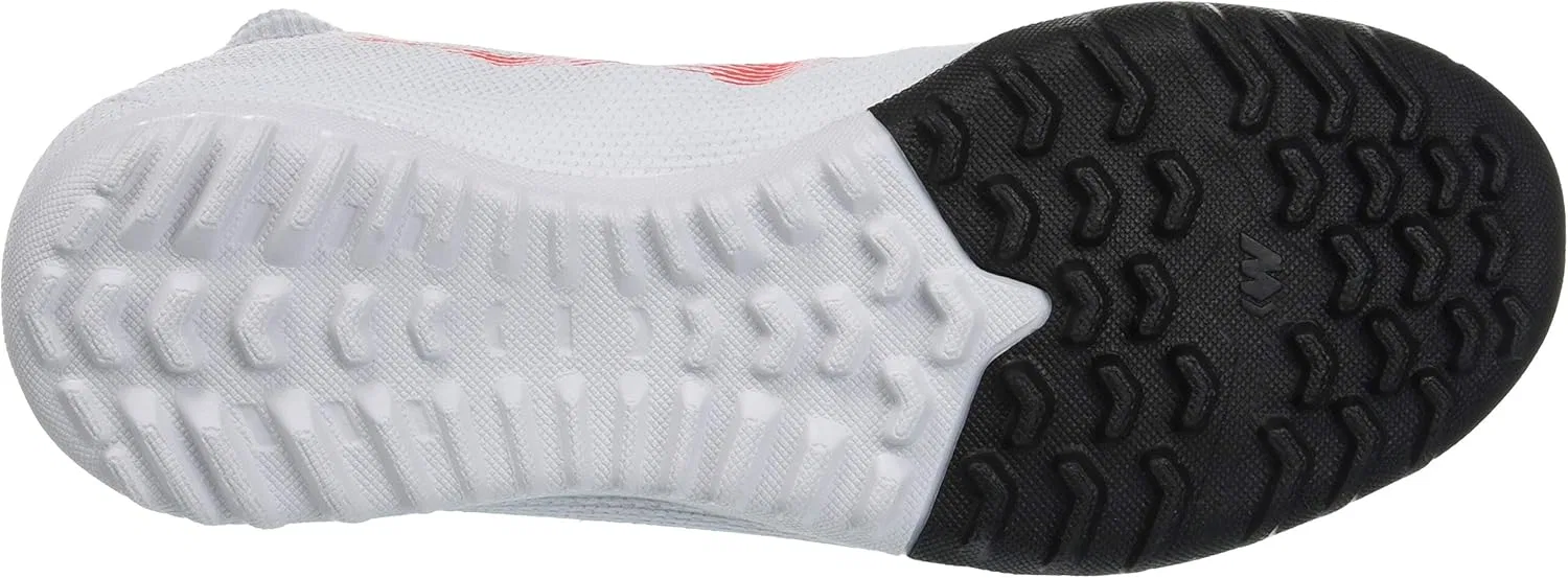 Футбольные бутсы Nike Mercurial Superflyx Vi Academy TF унисекс, Multicolour Wolf Grey Lt Crimson Pure Platinum 060 — фото 4