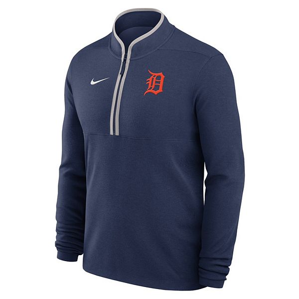 Мужская толстовка Detroit Tigers Dri-FIT Victory с полузастежкой-молнией, цвет navy Nike — фото 3