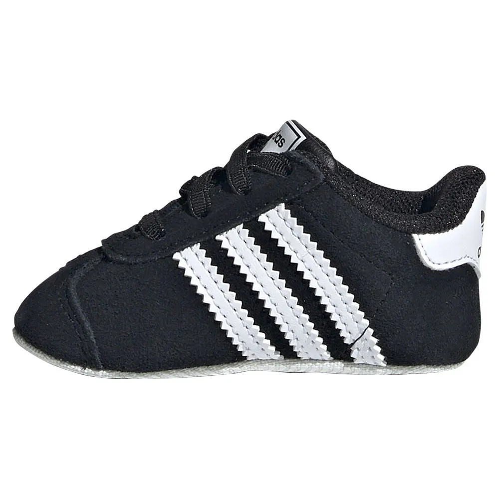 Детские кроссовки adidas Originals Gazelle Crib, черный — фото 3