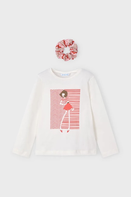 

Детская хлопковая водолазка Mayoral, красный