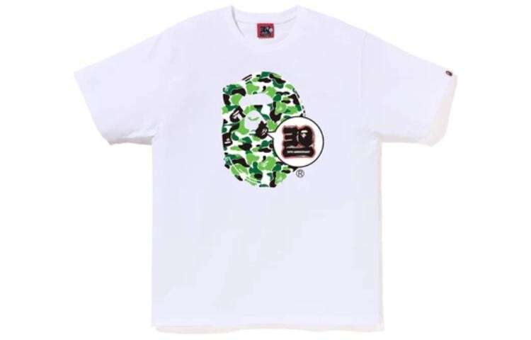 

Магазин BAPE Chengdu Bape 30th Anniversary Ape Head Tee Set A Bathing Ape, белый