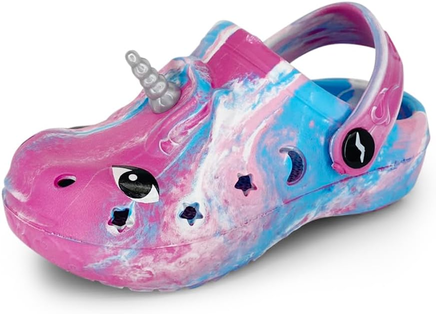 

Детские сандалии-тапочки NORTY для мальчиков и девочек, для малышей, фуксия