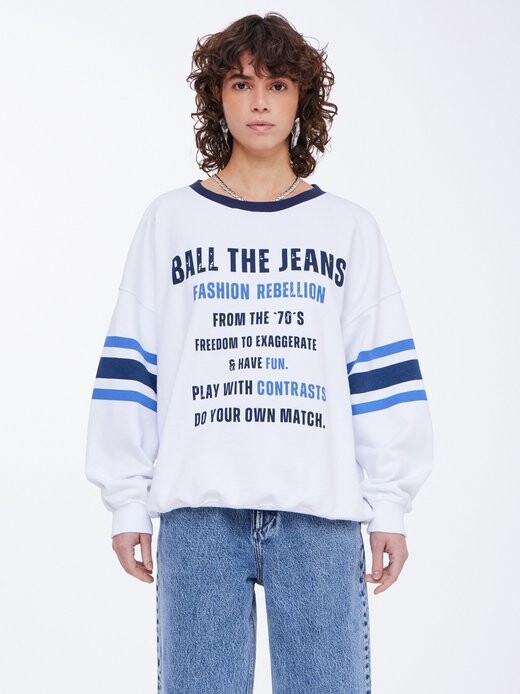

Толстовка barebellion Ball, белый