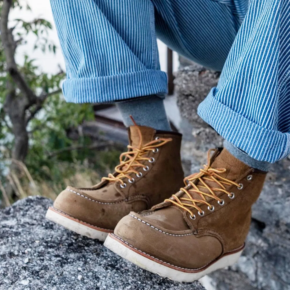 Мужские ботинки Red Wing Shoes 6-дюймовые Moc Toe 8881 Olive Mojave — фото 2