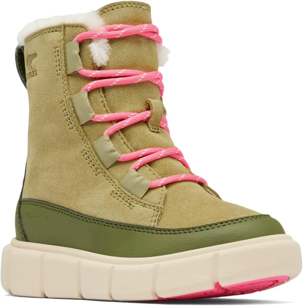 Детские ботинки Sorel Children's Explorer III с шнуровкой