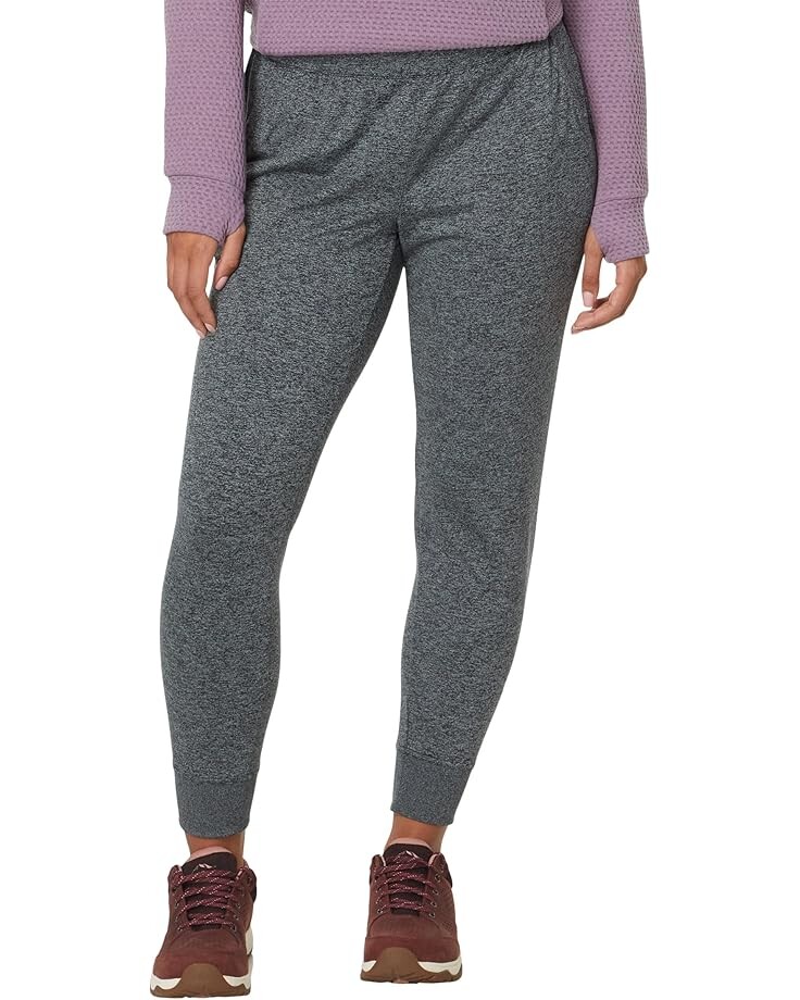 

Брюки L.L.Bean VentureSoft Knit Relaxed Joggers, цвет Midnight Black Marl