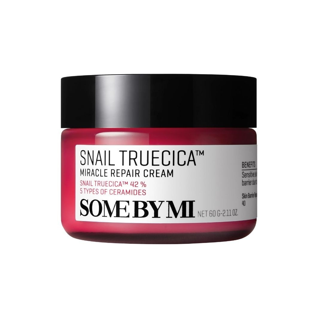 

Крем для лица snail truecica miracle repair Some By Mi, вес 60 гр.
