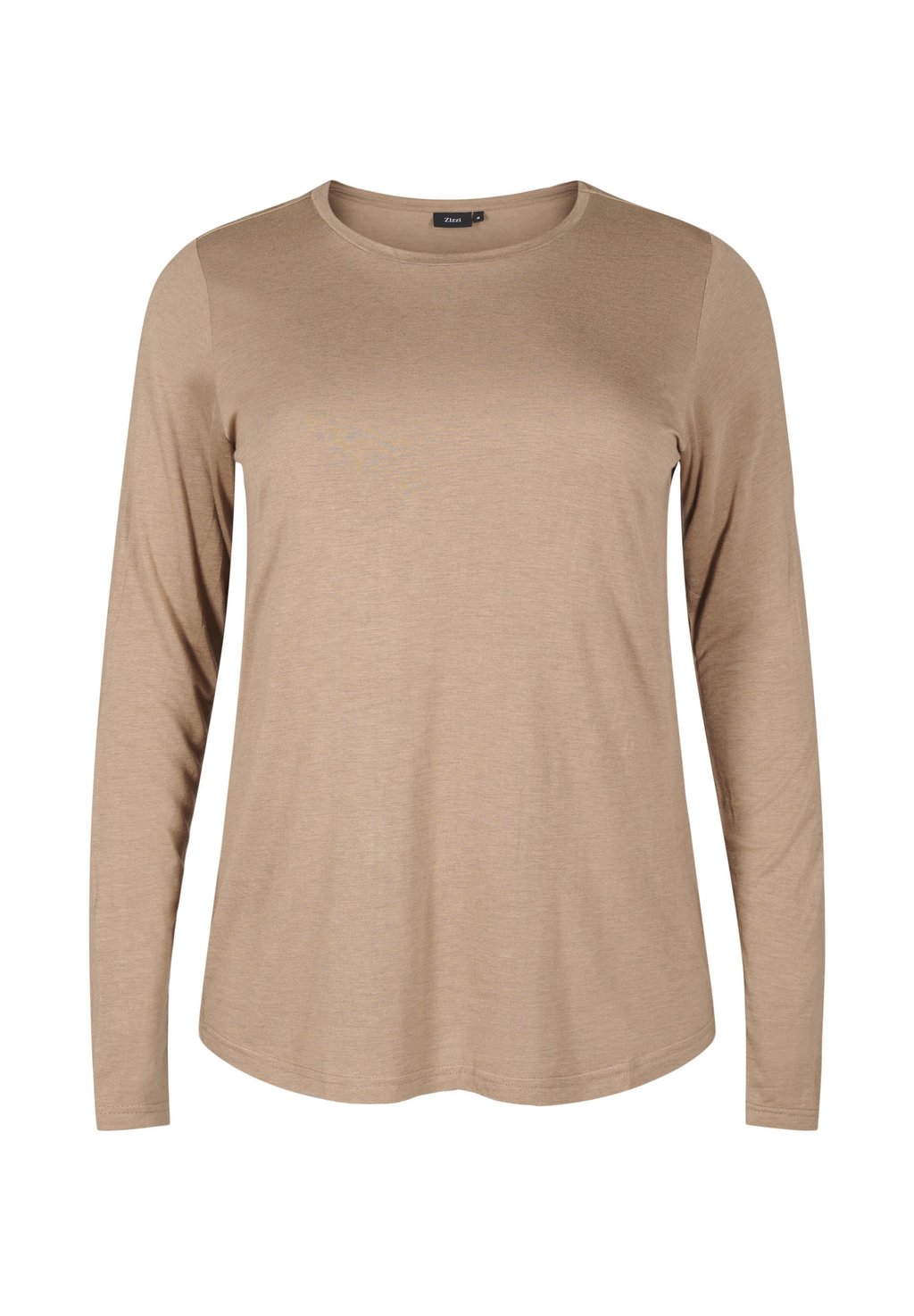 

Топ с длинными рукавами Zizzi, коричневый