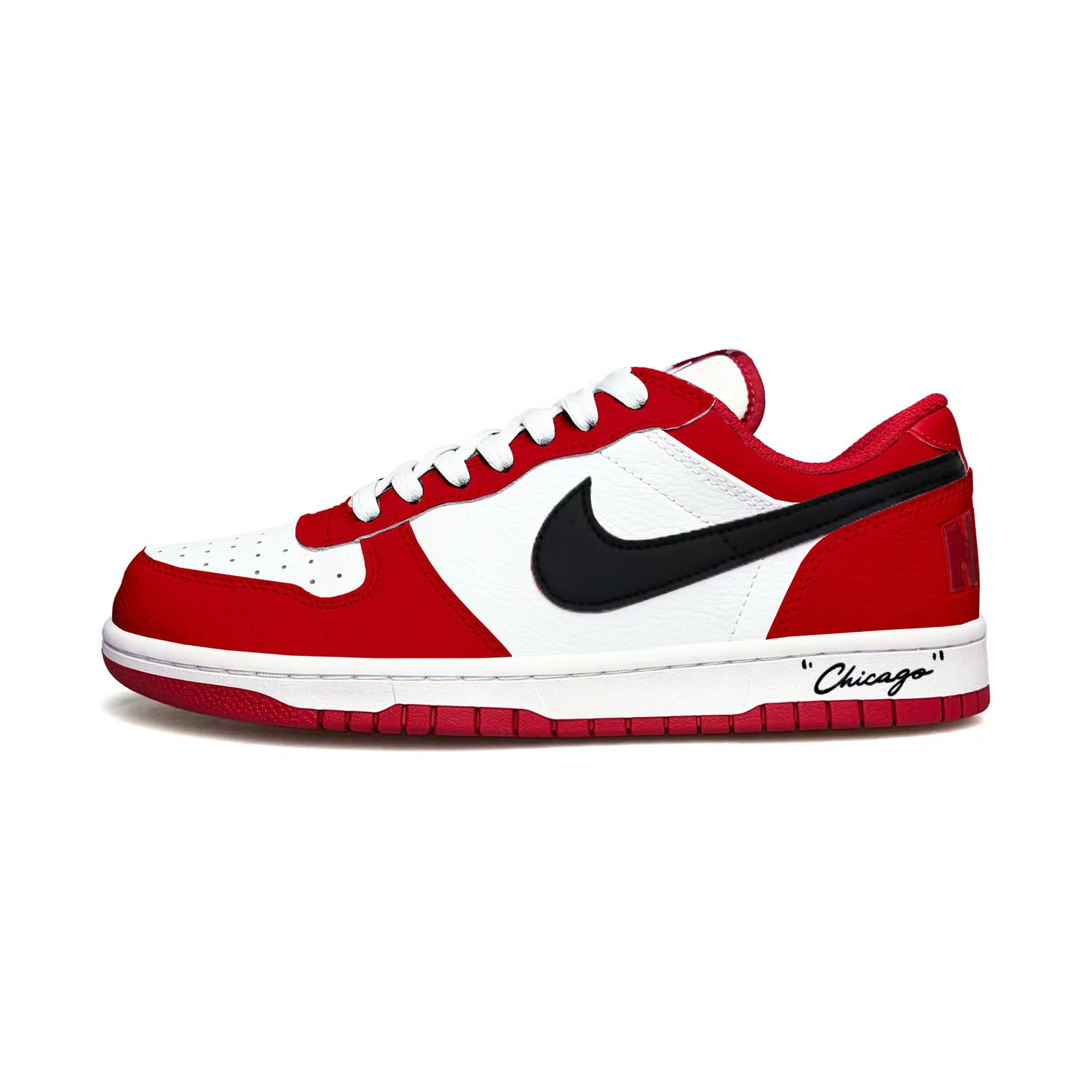 Скейтбордические кроссовки Nike Big Red Wind Rhapsody Low Chicago Red