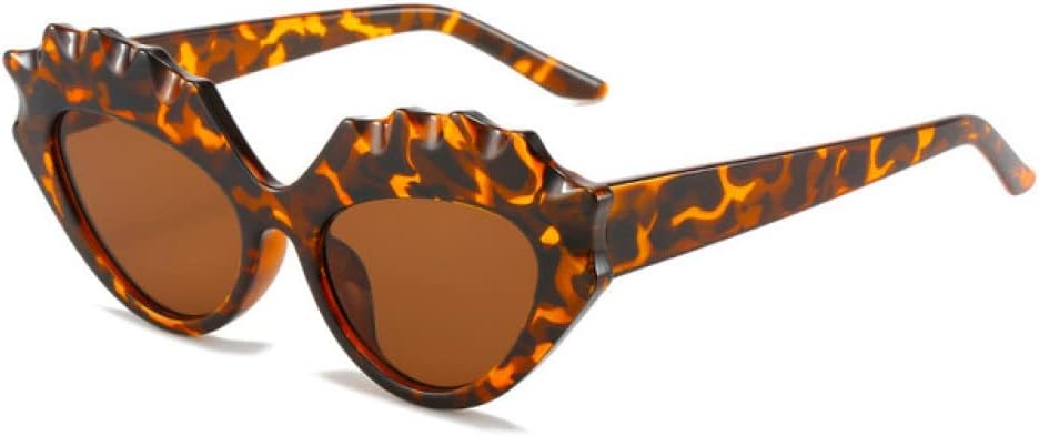 

Солнцезащитные очки «кошачий глаз» неправильной формы для женщин, винтажные очки с леопардовым принтом, ретро-очки для женщин, солнцезащитные очки UV400 LANGSER, C4 Leopard Brown