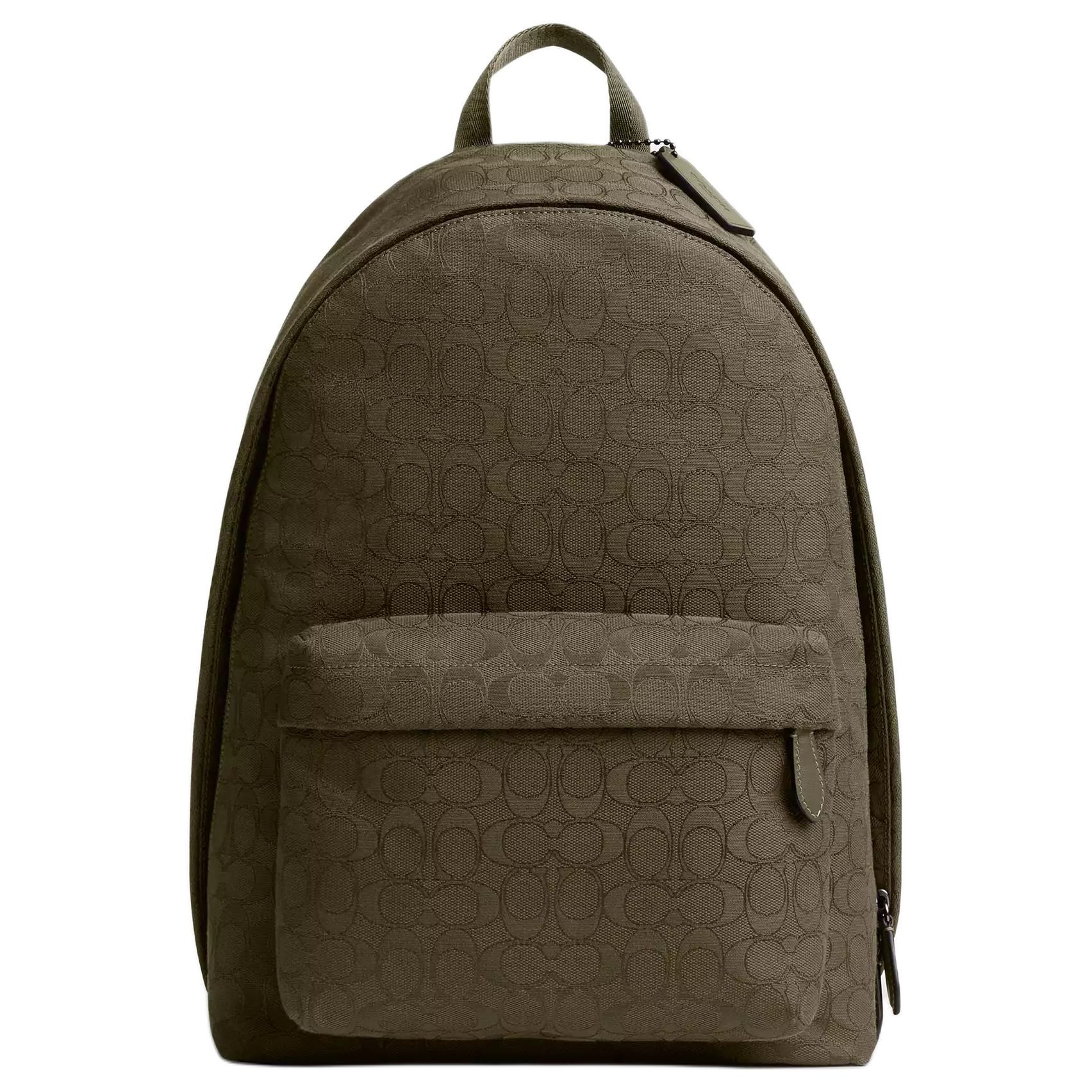 

COACH Утонченный рюкзак из телячьей кожи large unisex olive