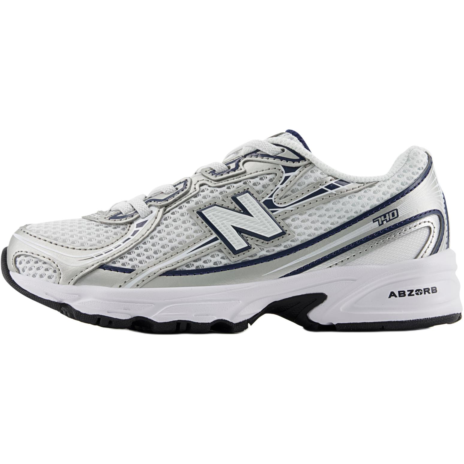 

Низкие кроссовки для бега NB 740 для детей New Balance, синий/белый