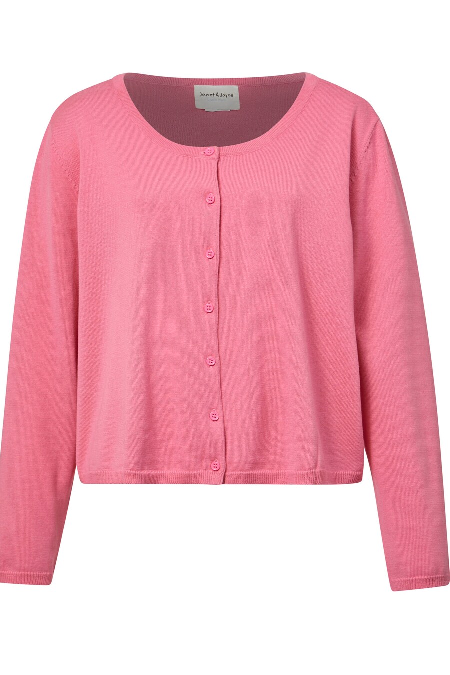 

Вязаный кардиган Janet & Joyce Knit Cardigan, светло-розовый