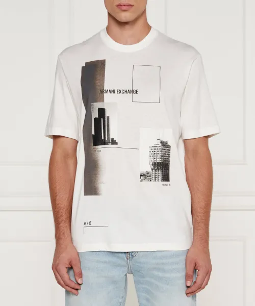 

Футболка Regular fit Armani Exchange, белый