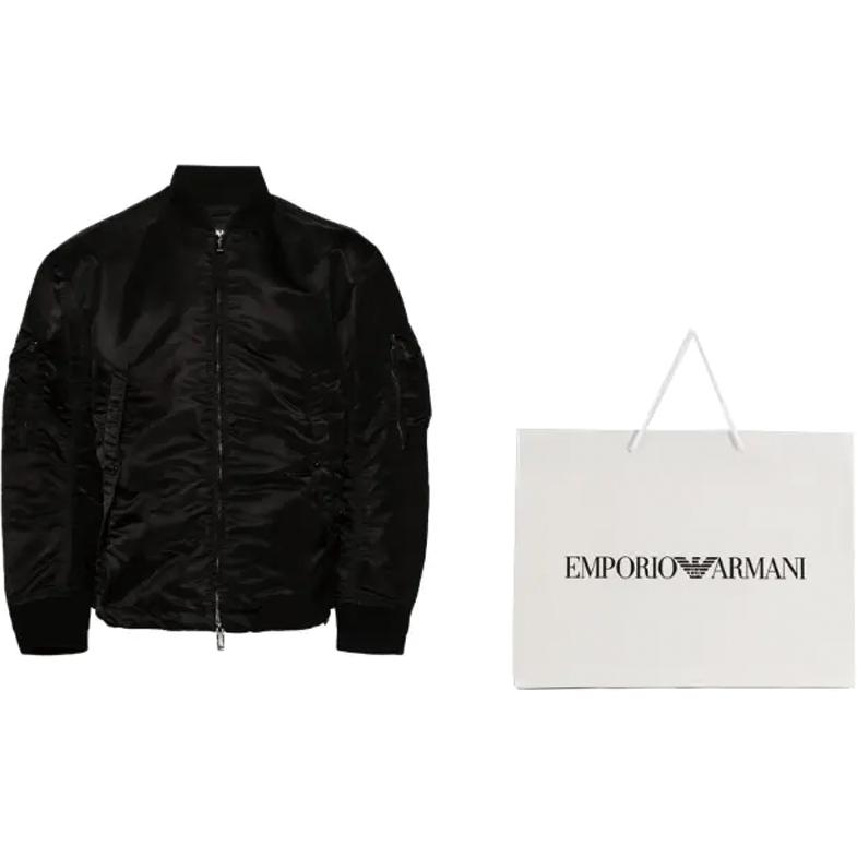 Куртка EMPORIO ARMANI мужская черная FW23 — фото 2