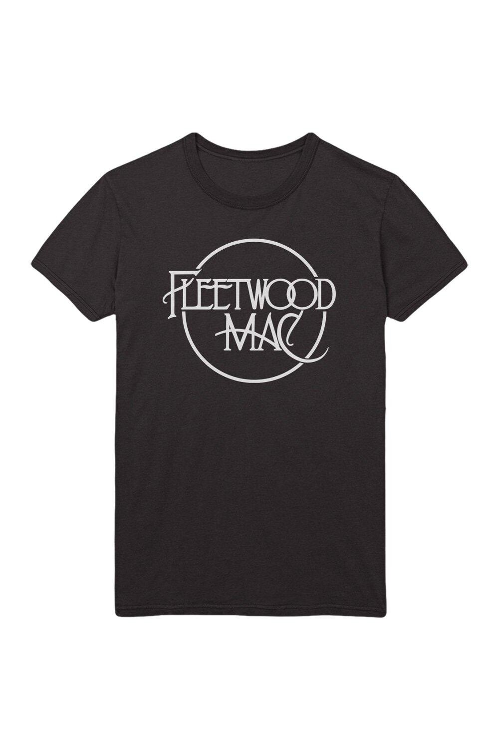 

Футболка с логотипом Fleetwood Mac, черный