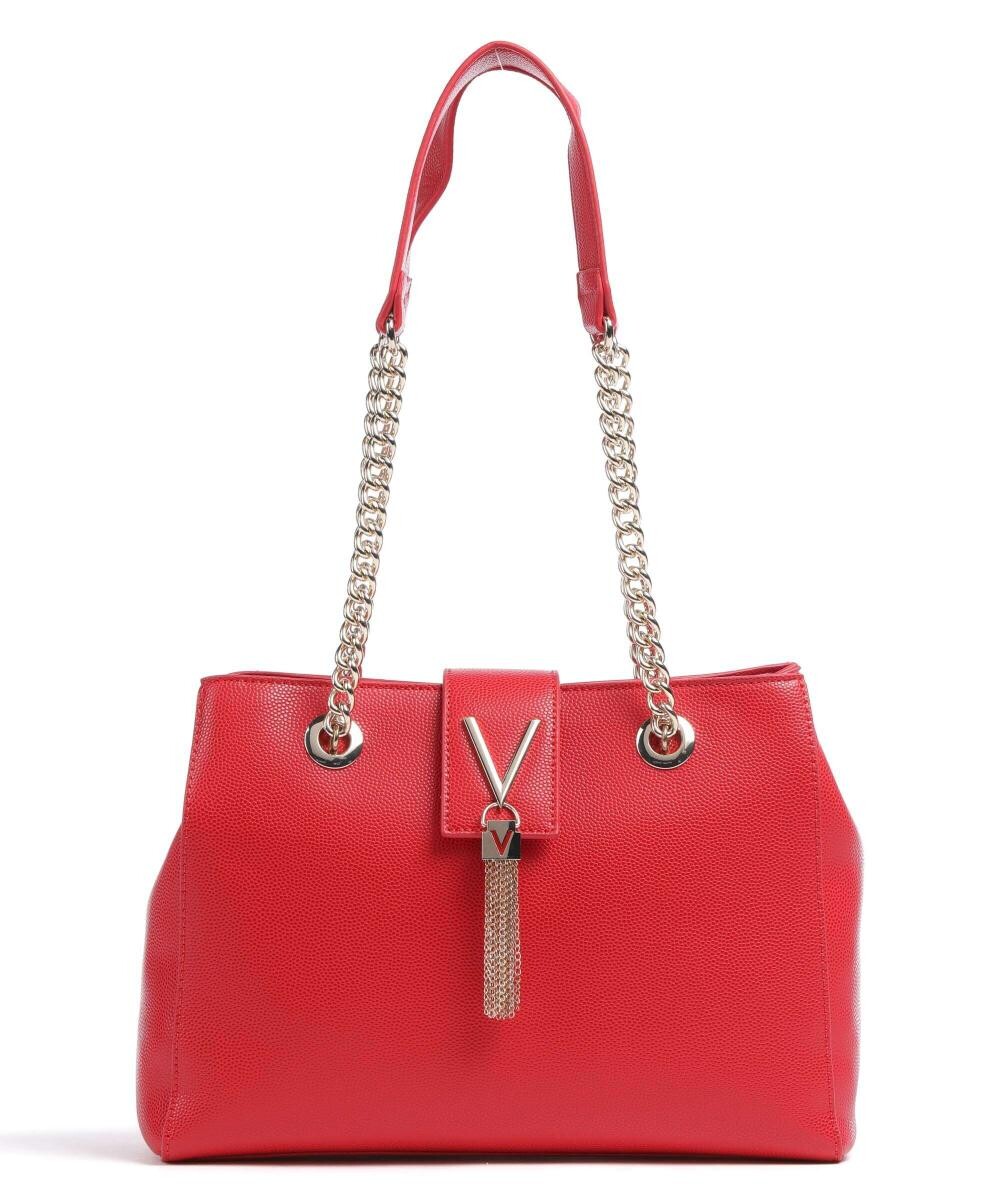 

Шоппер Divina из искусственной кожи Valentino Bags, красный