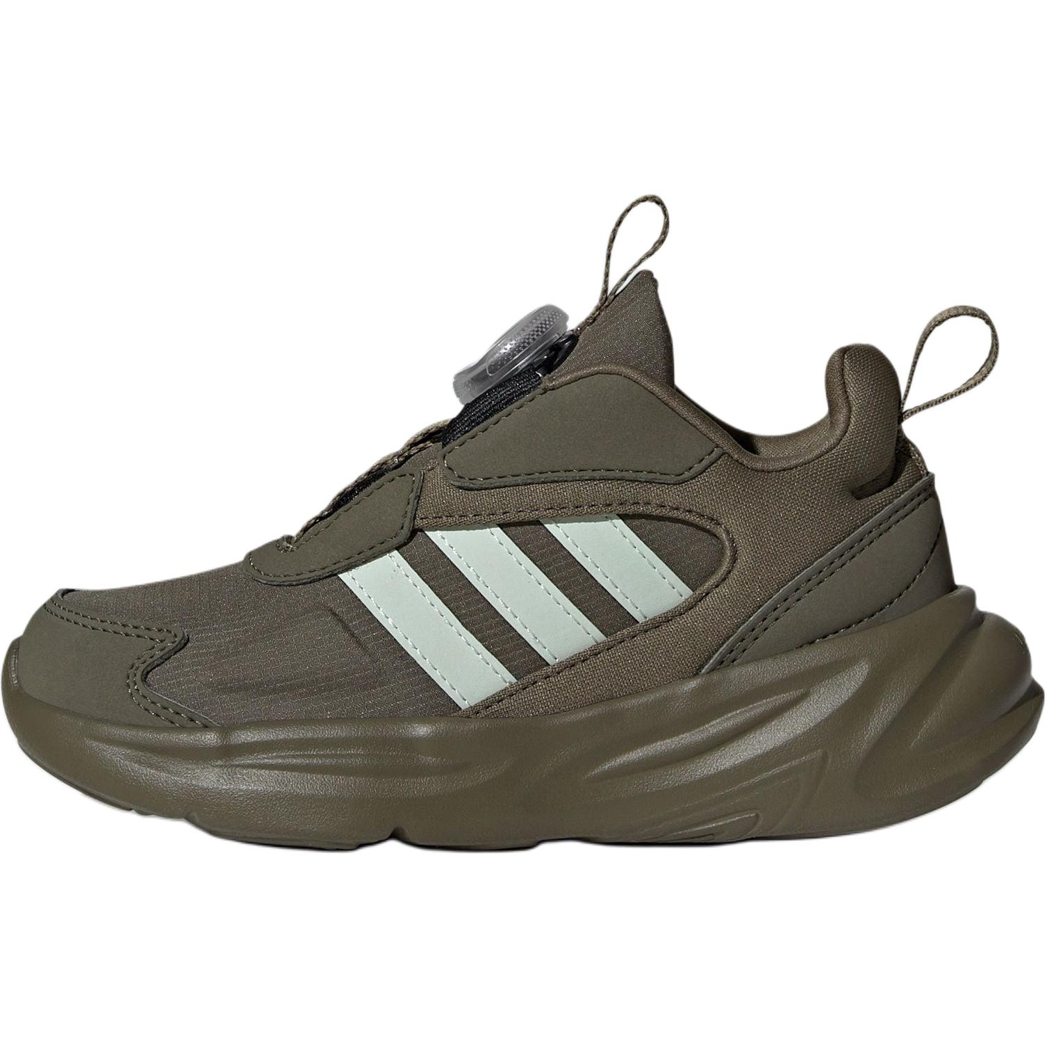 

Детские кроссовки Ozelle с низким верхом, устойчивые к истиранию Adidas, оливковый/зеленый