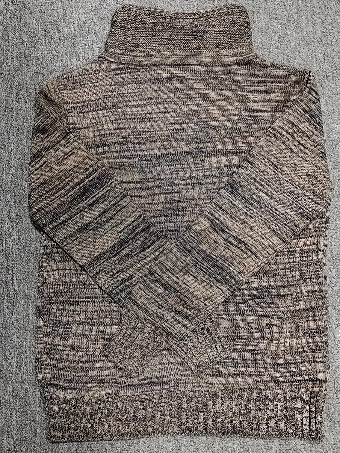 

Мужской свитер с косой вязкой Slim Fit Stretchy Pullover Tenna Teki