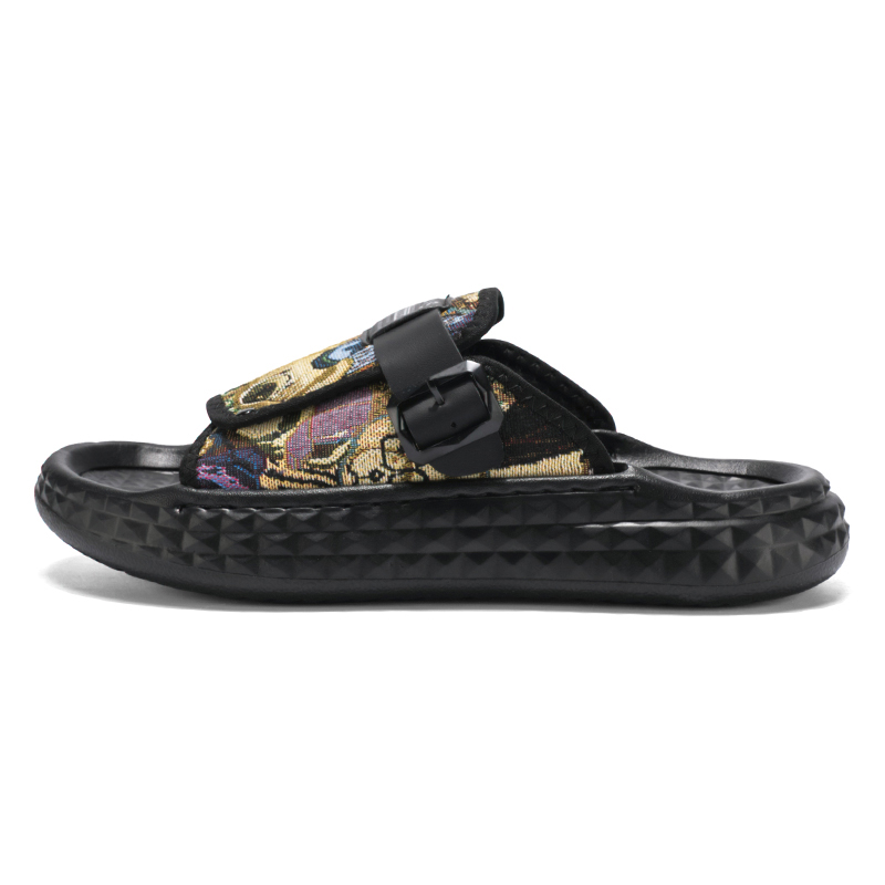 

MIIOW Тихие, устойчивые к запахам и истиранию мужские слайдеры EVA - фиолетовые, цвет Purple