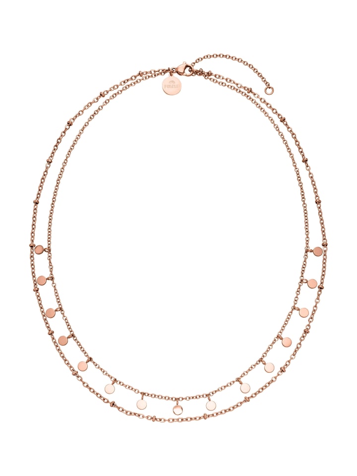 

PURELEI Простая цепочка 50 см из розового золота