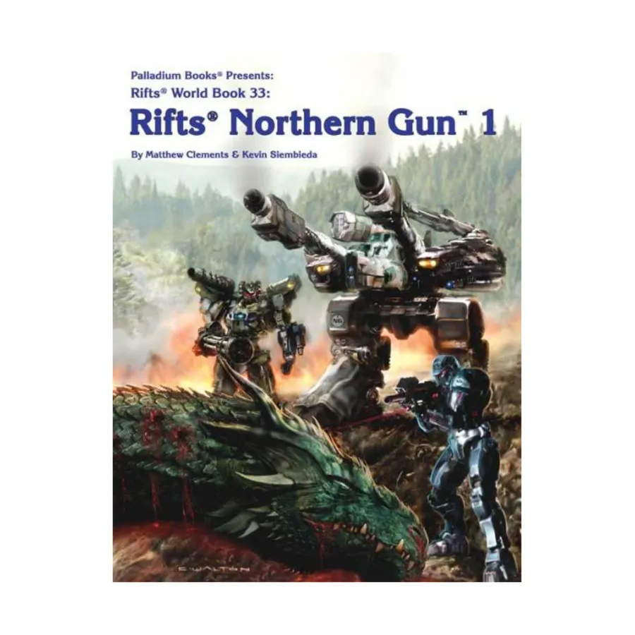 

Northern Gun #1, Rifts - World Books #31 - #45, мягкая обложка