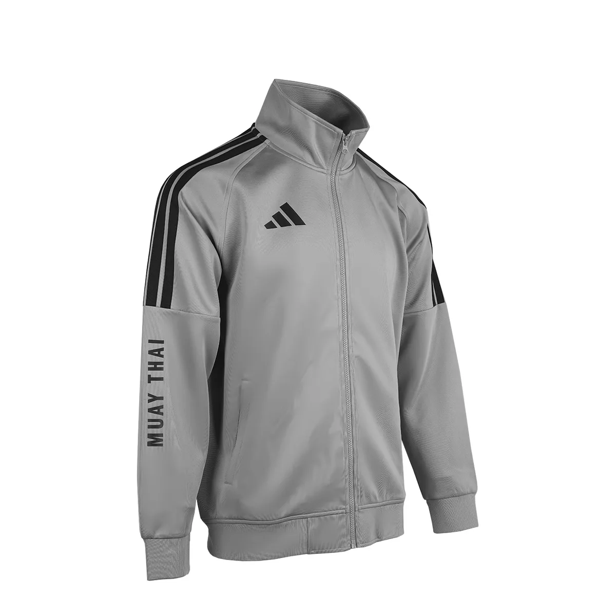 Adidas Куртка Unisex Gray Stand Collar Moderate Others — фото 3